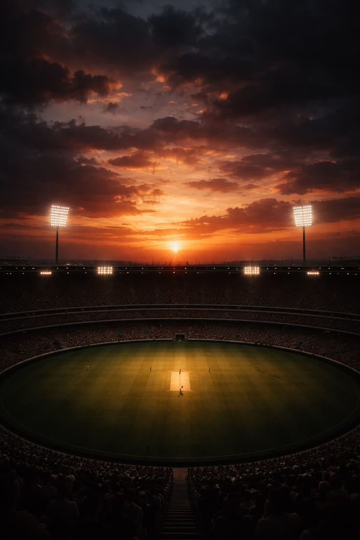 Sunset Stadium Background